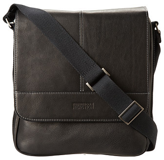 Kenneth cole colombian outlet leather flapover messenger bag