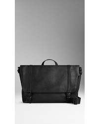 Burberry Grainy Leather Messenger Bag