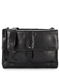 Kenneth Cole Reaction Leather Strap Detailed Messenger Bag