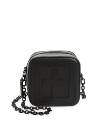Ksubi Kube Mini Leather Crossbody Bag In Black At Nordstrom