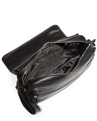 Longchamp Leather Messenger Bag