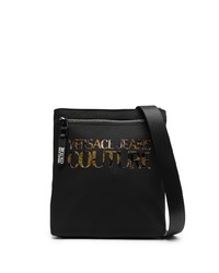 VERSACE JEANS COUTURE Logo Embellished Messenger Bag