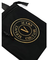 VERSACE JEANS COUTURE Logo Patch Messenger Bag