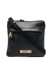 Moschino Logo Plaque Detail Messenger Bag
