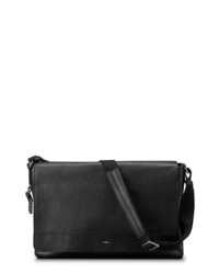 Shinola Luxe Canfield Leather Messenger Bag