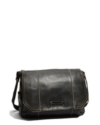 Marc New York by Andrew Marc Vintage Leather Messenger Bag Vintage Black One Size