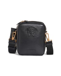 Versace Mini La Medusa Leather Crossbody Bag