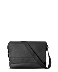 Shinola Slim Leather Messenger Bag