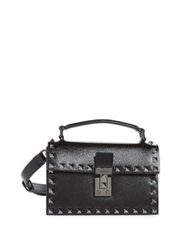 Valentino Small Convertible Leather Crossbody Bag