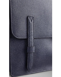 Burberry Small London Leather Messenger Bag