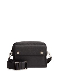 Prada Toro Viaggio Calfskin Leather Messenger Bag