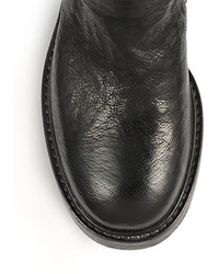 Alberto Fermani Carmela Leather Mid Calf Boots