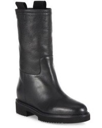 Vince Chenay Mid Calf Leather Boots