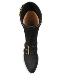 Chloé Chloe Susanna Buckled Leather Boots