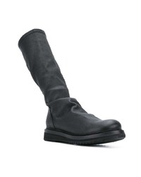 Rick Owens Chunky Heel Boots