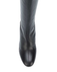 Gia Couture Contrast Heel Boots