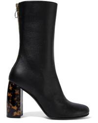 Stella McCartney Faux Leather Ankle Boots Black