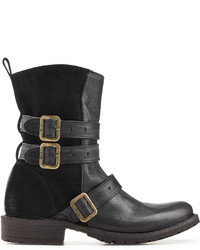 Fiorentini+Baker Fiorentini Baker Leather And Suede Boots