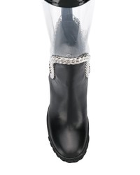Casadei Glass Rain Boots