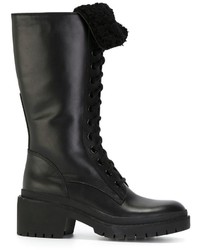 Marc by Marc Jacobs Mid Calf Combat Boots