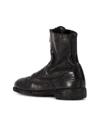 Guidi Soft Zip Front Ankle Boots