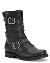 Frye Veronica Tanker Mid Calf Leather Boots