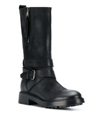 Strategia Zip Up Mid Calf Boots