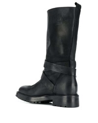 Strategia Zip Up Mid Calf Boots