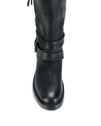 Strategia Zip Up Mid Calf Boots