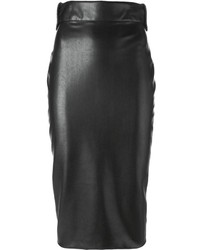 Ermanno Scervino Faux Leather Pencil Skirt