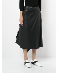 Comme Des Garçons Vintage Tonal Pattern Gathered Skirt