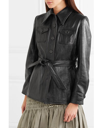 3.1 Phillip Lim Belted Leather Jacket