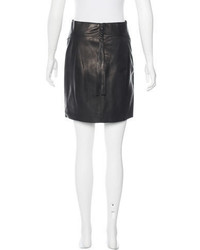 Acne Studios Acne Leather Mini Skirt