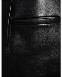 J.W.Anderson Black Leather Mini Skirt