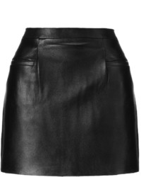 J.W.Anderson Black Leather Mini Skirt