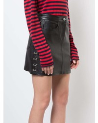 Amiri Chain Detail Mini Skirt