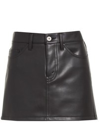 Junya Watanabe Faux Leather Miniskirt