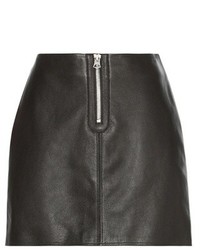 Acne Studios Franca Leather Miniskirt