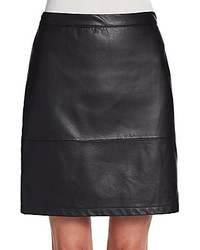 French Connection Athena Faux Leather Skirt