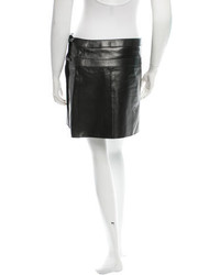 Belstaff Leather Mini Skirt