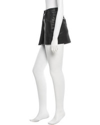 Diane von Furstenberg Leather Mini Skirt