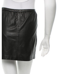 Isabel Marant Leather Mini Skirt