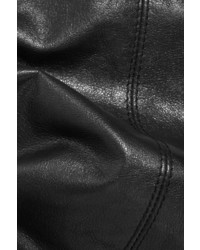 Chloé Leather Mini Skirt Black