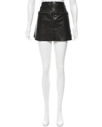 Mason Leather Mini Skirt