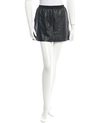 Marc Jacobs Leather Mini Skirt