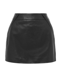 Saint Laurent Leather Mini Skirt