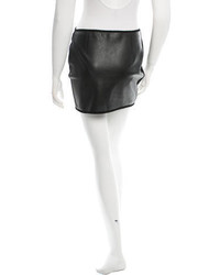 Anthony Vaccarello Leather Mini Skirt W Tags
