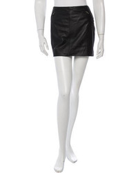 Comptoir des Cotonniers Leather Mini Skirt W Tags