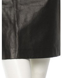 Vanessa Bruno Leather Skirt