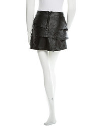 Jill Stuart Leather Skirt